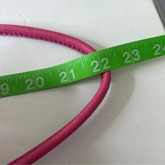 Free People Nicola Crossbody Leather Bag Pink - Picture 15 of 15